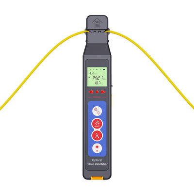 FONGKO KFI-45 Identificateur optique à fibre FOI Détecteur de câbles Testeur avec localisateur de défaut visuel à fibre VFL et compteur de puissance optique