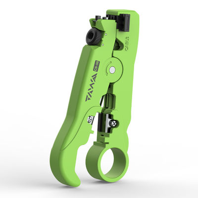 Pince coupante pour câble coaxial plat rond FONGKO CS-08, pince à dénuder multifonctionnelle et coupante