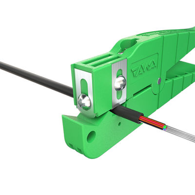 Pince à dénuder coaxiale FONGKO 45-164 pour câble vert, diamètre de 6,4 mm à 14,3 mm