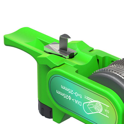 FONGKO KMS-K Coupe-câble à cliquet avec fonction dénudage de fil pour accessoires FTTH et gaine de câble rond