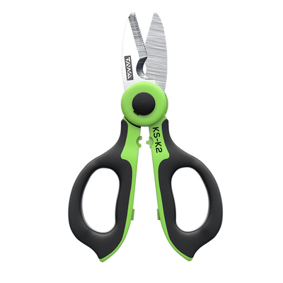 FONGKO KS-K2 Coupeur de câble Kevlar Coupeur de câble à fibre optique Coupe de câble à corde de cochon Jumper Coupe de câble Isolation Ciseaux de coupe Kevlar