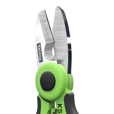 FONGKO KS-K2 Coupeur de câble Kevlar Coupeur de câble à fibre optique Coupe de câble à corde de cochon Jumper Coupe de câble Isolation Ciseaux de coupe Kevlar