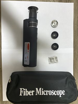 Vente à chaud fournisseur chinois 200X 400X microscope d' inspection à fibre optique portatif