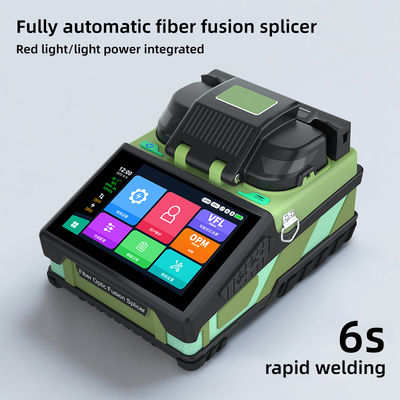 FONGKO Six Motors Splicer de fusion de fibres optiques de noyau à noyau