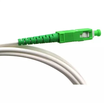 2 mm 3 mm FTTH Pigtails LSZH câble à fibre optique blanche G652D G657A SC/APC câble à fibre optique