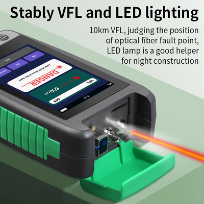 Testeur Mini OTDR FONGKO 1310nm 1550nm 1610nm 1625nm 1650nm Réflectomètre Optique Temporel Portable Équipement de Fibre Optique