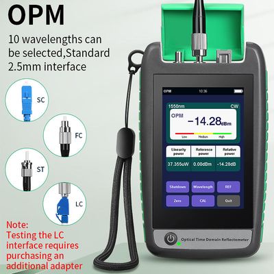 Mini OTDR Testeur 1310nm 1550nm 1610nm 1625nm 1650nm Réflectomètre Optique Temporel Portable Équipement de Fibre Optique