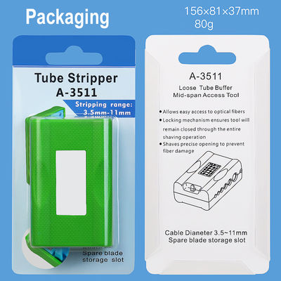 A-3511 Décapteur de câbles à fibre optique 3,5-11 mm FTTH Décapteur de câbles optiques longitudinaux Décapteur de câbles