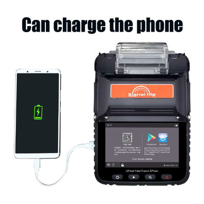 AI-6C 8 Temps d'épissage 18s Machine de soudage de fibre de chauffage de noyau Six moteurs Splicer à fusion avec alignement du noyau