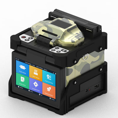 Fiber Fusion Splicing Machine Optical Fiber Fusion Splicer Fiber Optic Equipment 6 Motor