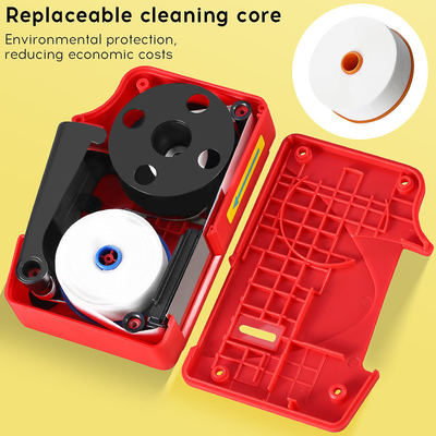 FONGKO New arrival FTTX/FTTH Fiber Optic Connector Cleaner 550 Times Cassette Type Wiping Tool Fiber Optic Cleaning Box for SC/FC/ST/LC
