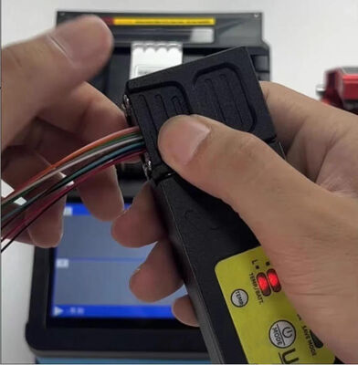 FONGKO coupeuse à fibres optiques décapant thermique Dépannage de fil chauffé Dépannage des pinces Outil de fusion de ruban de décapage thermique