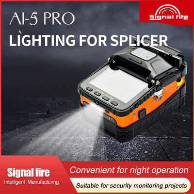 Nouvelle soudeuse par fusion de fibres optiques FTTH AI-5Pro à alignement de cœur électromécanique