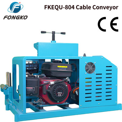FONGKO FKEQU-804 Wire Pulling Machine 4~20m/min Gasoline Generator 1-18cm Cable Conveyor