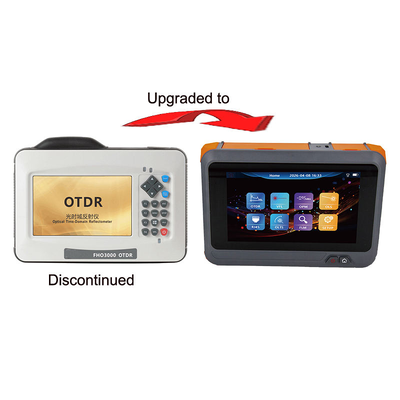 FHO3100 OTDR 1310/1550nm OTDR à fibre optique Écran tactile VFL OLS OPM Carte d'événements Ethernet OTDR