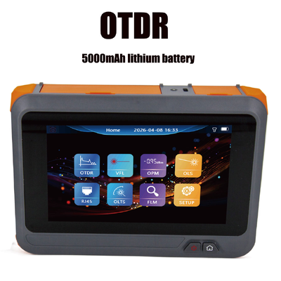 FHO3100 OTDR 1310/1550nm OTDR à fibre optique Écran tactile VFL OLS OPM Carte d'événements Ethernet OTDR
