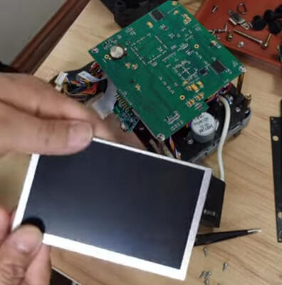Écran d'affichage LCD de remplacement d'origine pour pièce de réparation d'écran LCD de soudeuse à fibre optique Signal Fire AI-9