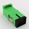 Adaptateurs optiques automatiques de fibre de Sc de SM de Shell Simplex Adapter de vert du volet SC/APC