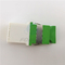 Adaptateur optique vert de fibre Shutterwith de shrapnel automatique blanc en métal du SM SC/APC