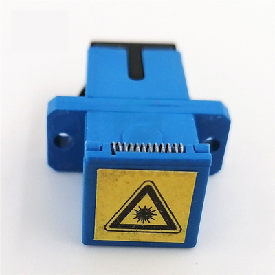 Adaptateur bon marché en gros des prix SC/UPC- SC/UPC avec l'adaptateur optique automatique recto de fibre de volet de Sc de bride