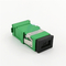 Adaptateur optique recto vert de fibre d'adaptateur de Shell Sc /apc avec le volet automatique