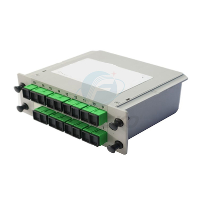 Splitter optique Mini type Plc Sc Apc Splitter 1X16 insertion optique en fibre pour le Ftth