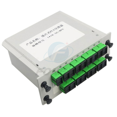 Splitter optique Mini type Plc Sc Apc Splitter 1X16 insertion optique en fibre pour le Ftth