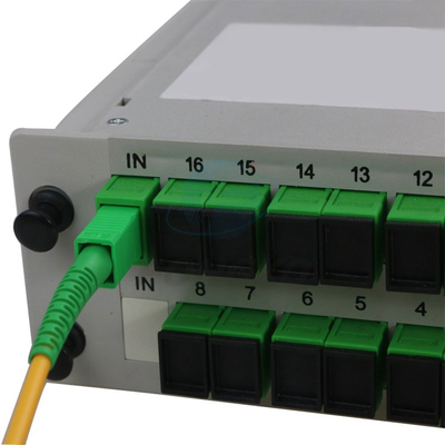 Splitter optique Mini type Plc Sc Apc Splitter 1X16 insertion optique en fibre pour le Ftth