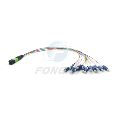 Type de connecteur MPO de fibre MTP MPO à LC