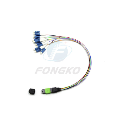 Type de connecteur MPO de fibre MTP MPO à LC