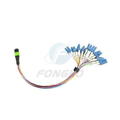 Type de connecteur MPO de fibre MTP MPO à LC