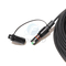Veste optique 5.0mm G657A1 du câble LSZH de corde de correction de tresse de fibre de SX 75m