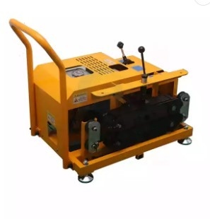 Machine de soufflement de câble à fibres optiques, câble orange tirant la machine pour FTTH