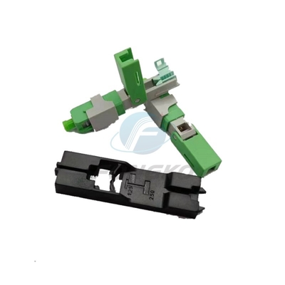 Le gisement rapide optique de Sc RPA de connecteur de fibre de FTTH installent 0.3dB pour le câble d'interface