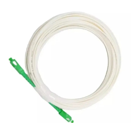 2 mm 3 mm FTTH Pigtails LSZH câble à fibre optique blanche G652D G657A SC/APC câble à fibre optique