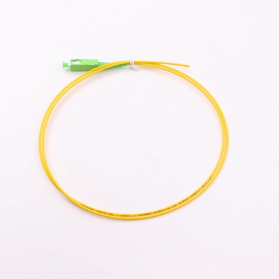 Cavalier à fibre Optique Pigtails SC/APC G652D Monomode LSZH 1M Simplex 2.0mm Pigtails à Fibre Optique