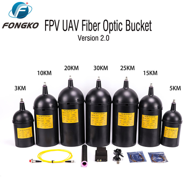 Kit de largage de fibre optique pour drone FPV FONGKO 3/5/10/15/20/30KM FPV Drone Fibre optique