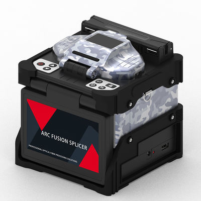 Fiber Fusion Splicing Machine Optical Fiber Fusion Splicer Fiber Optic Equipment 6 Motor