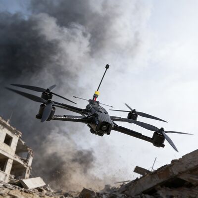 FONGKO Drone FPV 7 pouces 10 pouces Drones grand public Drone de course