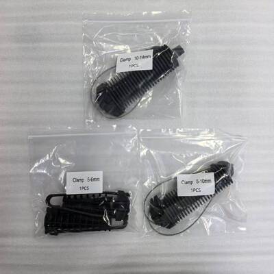 Collier de serrage en plastique FONGKO FTTH pour câble rond 5-6mm 8-10mm 10-14mm collier de serrage pour câble à fibre optique aérien