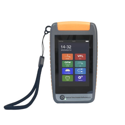 FONGKO 1310/1550nm 22/20dB Mini OTDR Réflectomètre de domaine optique à temps intégré VFL OPM LS Testeur de câble à fibre optique portatif