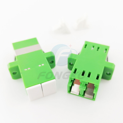 Adaptateur optique duplex de fibre de mode unitaire avec la bride LC RPA