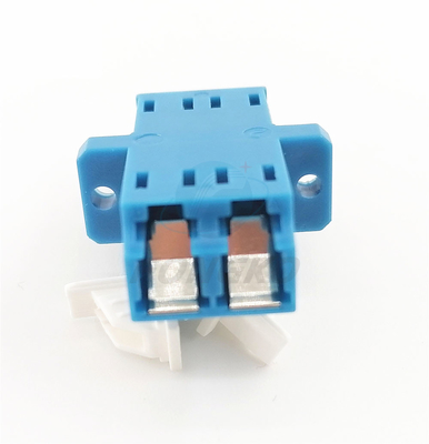 Adaptateur optique unimodal duplex de fibre d'OEM LC UPC pour la mise en réseau