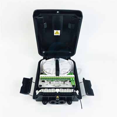 Coffret d'extrémité optique de boîte de jonction de Ftth de fibre de 16 noyaux pour le diviseur de câble d'interface