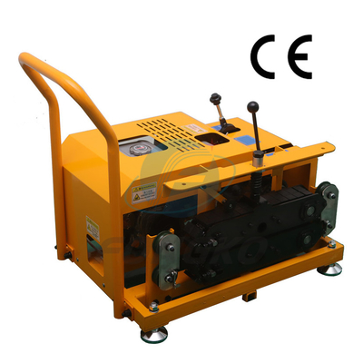 Conduit optique Rod Pusher 1.5m/S, câble de fibre tirant le type de chenille de la machine 45mm