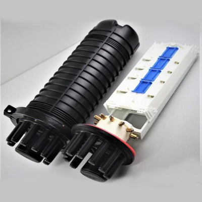 Type optique extérieur noyau de dôme de clôture d'épissure de fibre de 4 plateaux de FTTH du joint 144