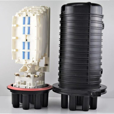 1 verticale de dôme de Tray Fiber Optic Joint Closure Ftth du débouché 8 de l'admission 6 extérieure