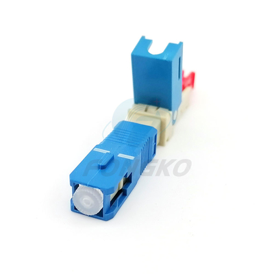 Connecteur rapide optique imperméable de fibre de Sc UPC pour la pince de fusion